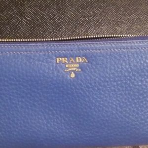 MAKE AN OFFER!!! Prada Continental Zip Wallet